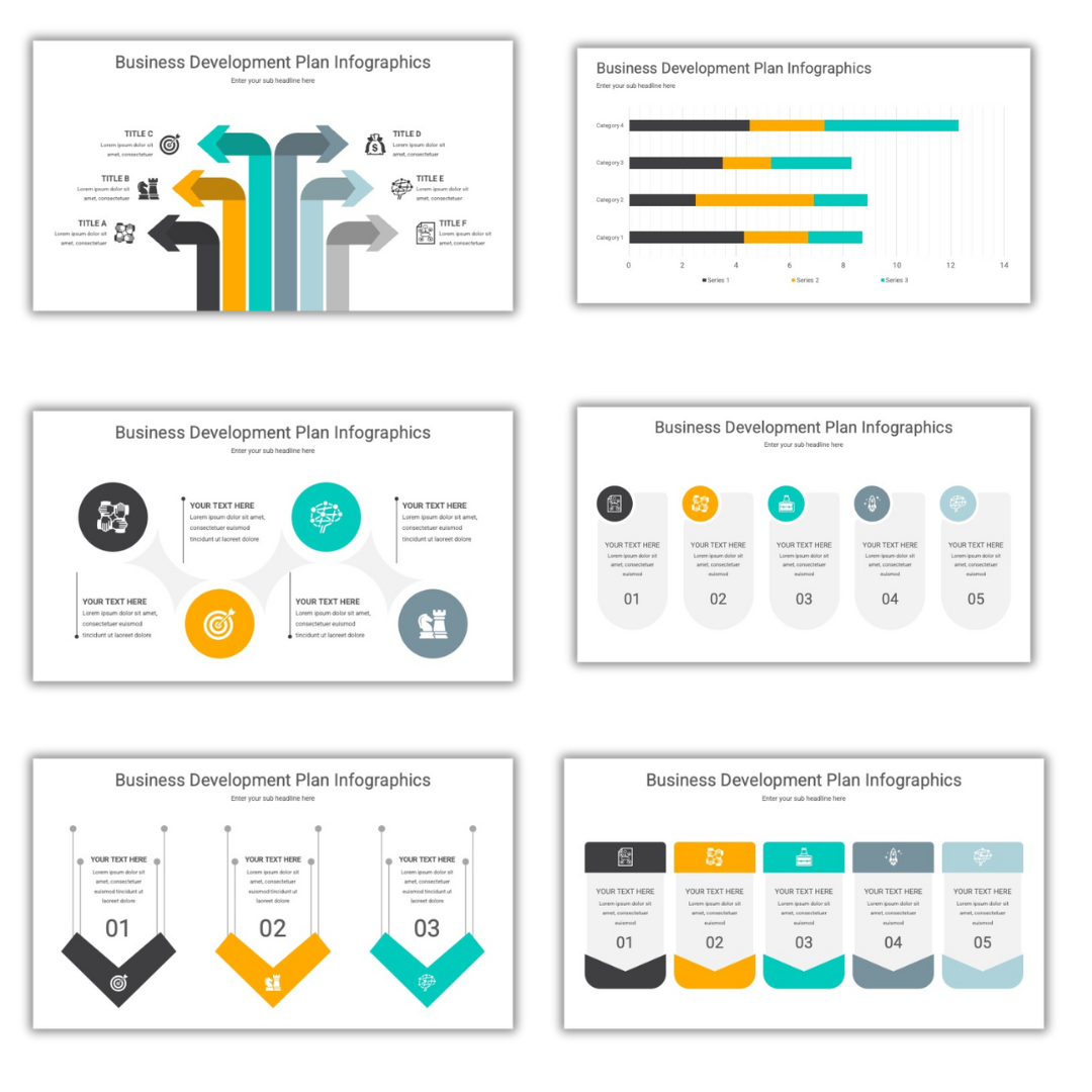 Business Development Plan Infographics PowerPoint Template