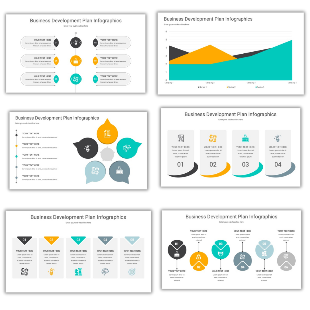 Business Development Plan Infographics PowerPoint Template