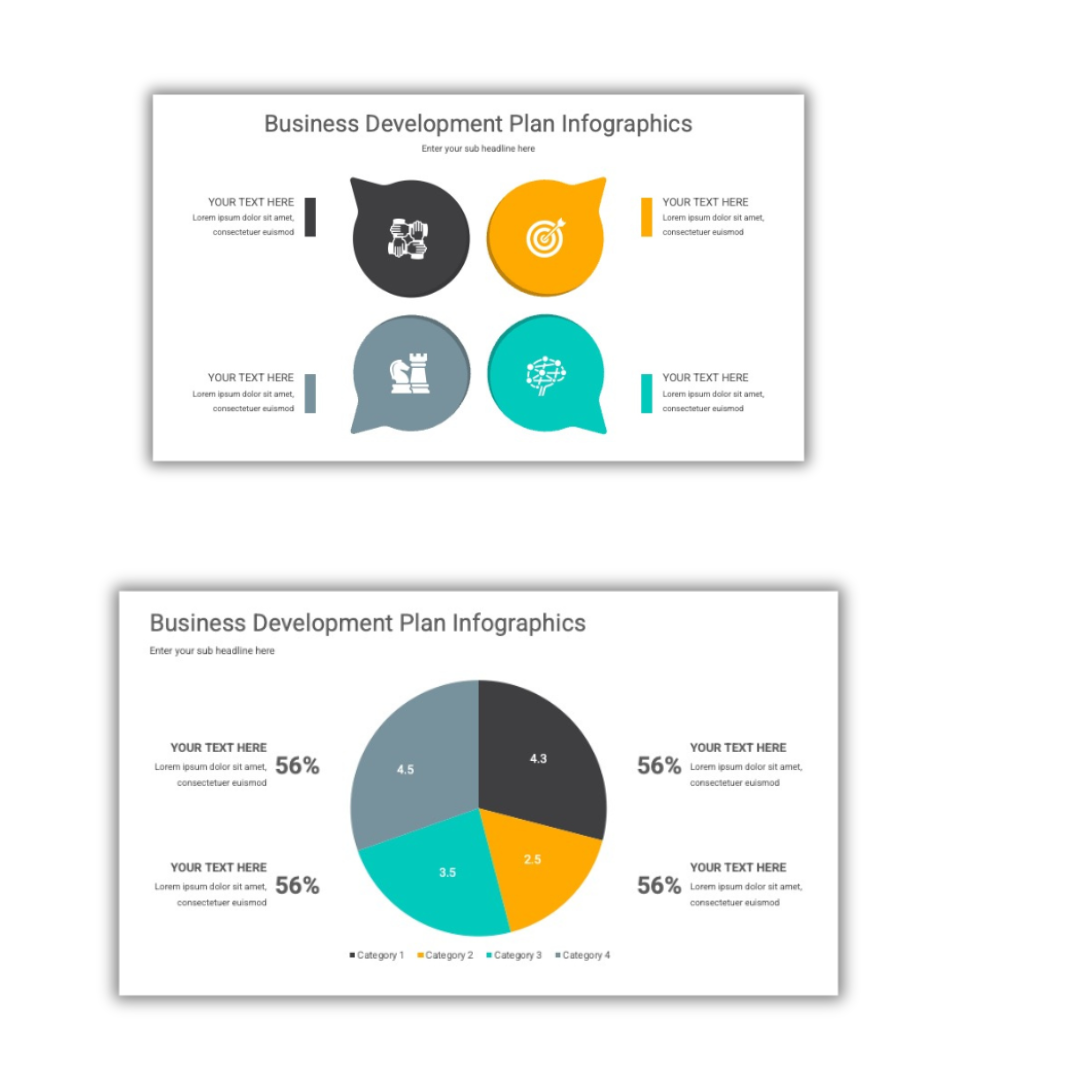 Business Development Plan Infographics PowerPoint Template